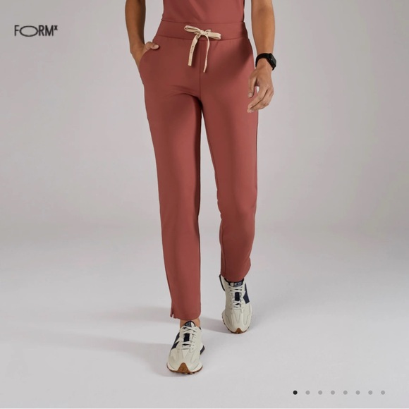 Figs FormX Tena Scrub Pants — Rosewood - Picture 1 of 3